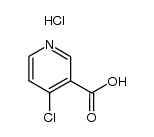 3-carboxy-4-chloropyridine hydrochloride结构式