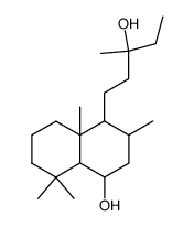 Tetrahydrolarixol结构式