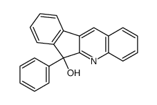 6-phenyl-6H-indeno[2,1-b]quinolin-6-ol Structure