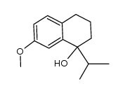 1-isopropyl-7-methoxy-1,2,3,4-tetrahydronaphthalen-1-ol Structure