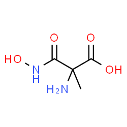 A-AMINOISOBUTYRIC ACID HYDROXAMATE结构式