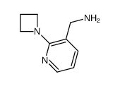 (2-(Azetidin-1-yl)pyridin-3-yl)Methanamine structure