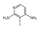 2,4-diamino-3-iodopyridine Structure