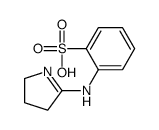 2-(3,4-dihydro-2H-pyrrol-5-ylamino)benzenesulfonic acid Structure