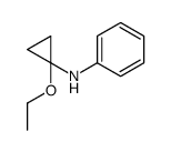 N-(1-ethoxycyclopropyl)aniline结构式