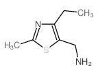 1-(4-ethyl-2-methyl-1,3-thiazol-5-yl)methanamine Structure