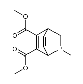 dimethyl 2-methyl-2-phosphabicyclo[2.2.2]octa-5,7-diene-5,6-dicarboxylate Structure