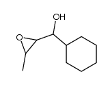 α-cyclohexyl-3-methyloxiranemethanol Structure