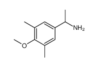 1-(4-methoxy-3,5-dimethylphenyl)ethanamine结构式