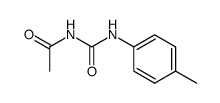 N-acetyl-N'-p-tolyl-urea Structure