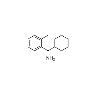 Cyclohexyl(o-tolyl)methanamine structure