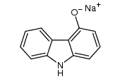 sodium salt of 9H-carbazol-4-ol Structure