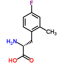 4-Fluoro-2-methyl-D-phenylalanine structure