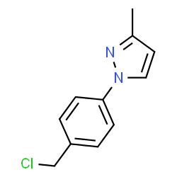 1-[4-(chloromethyl)phenyl]-3-methyl-1H-pyrazole picture