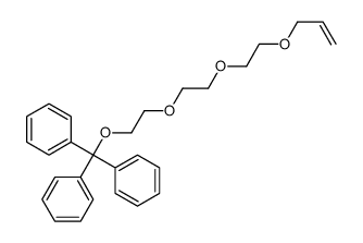 [diphenyl-[2-[2-(2-prop-2-enoxyethoxy)ethoxy]ethoxy]methyl]benzene结构式