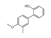 2-(4-methoxy-3-methylphenyl)phenol Structure