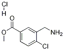 Methyl 3-(aMinoMethyl)-4-chlorobenzoate hydrochloride结构式