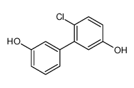 4-chloro-3-(3-hydroxyphenyl)phenol结构式
