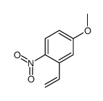 2-ethenyl-4-methoxy-1-nitrobenzene结构式