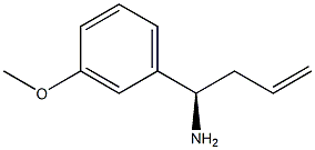 (1R)-1-(3-METHOXYPHENYL)BUT-3-EN-1-AMINE结构式