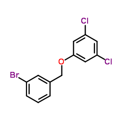 1-[(3-Bromobenzyl)oxy]-3,5-dichlorobenzene结构式
