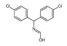 N-[bis(4-chlorophenyl)methyl]formamide Structure