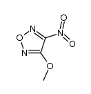 3-methoxy-4-nitrofurazan Structure