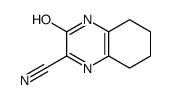 2-Quinoxalinecarbonitrile,3,4,5,6,7,8-hexahydro-3-oxo-(9CI) Structure
