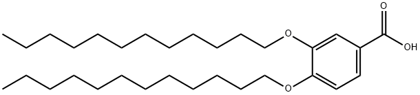 3,4-Bis(dodecyloxy) benzoic acid structure