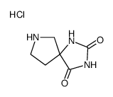 1,3,7-三氮杂螺[4.4]壬烷-2,4-二酮盐酸盐结构式