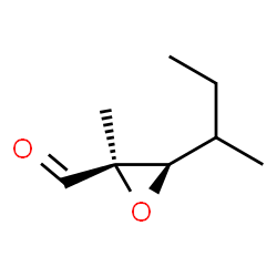 Oxiranecarboxaldehyde, 2-methyl-3-(1-methylpropyl)-, [2R-[2alpha,3alpha(S*)]]- (9CI) Structure