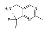 [2-methyl-4-(trifluoromethyl)pyrimidin-5-yl]methanamine结构式