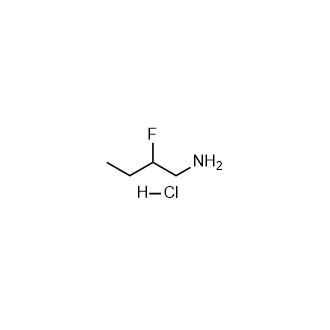 2-Fluorobutan-1-amine hydrochloride Structure