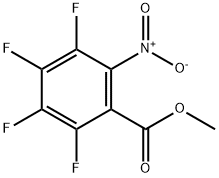Benzoic acid, 2,3,4,5-tetrafluoro-6-nitro-, Methyl ester结构式