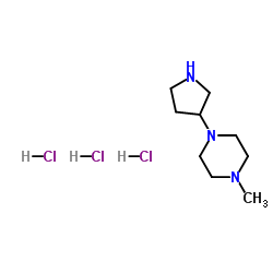 1-Methyl-4-(3-pyrrolidinyl)piperazine trihydrochloride picture