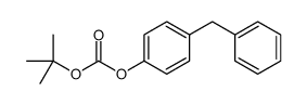 (4-benzylphenyl) tert-butyl carbonate Structure