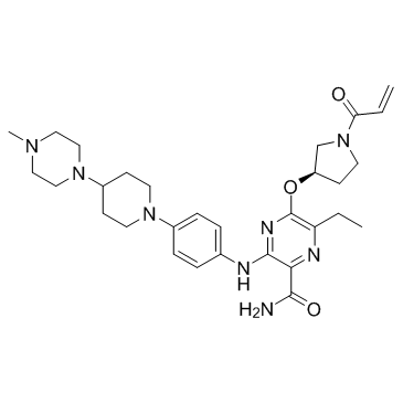 Naquotinib Structure