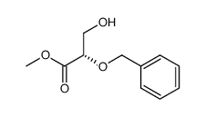 methyl (2S)-2-O-benzyl-2,3-dihydroxypropanoate Structure