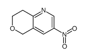 3-nitro-7,8-dihydro-5H-pyrano[4,3-b]pyridine结构式