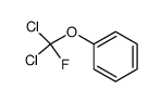 α,α,α-dichlorofluoromethoxybenzene Structure