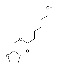 oxolan-2-ylmethyl 6-hydroxyhexanoate Structure