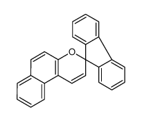 spiro[benzo[f]chromene-3,9'-fluorene]结构式