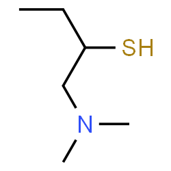 2-Butanethiol,1-(dimethylamino)-(9CI)结构式