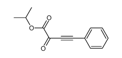 2-oxo-4-phenyl-3-butynoic acid isopropyl ester结构式