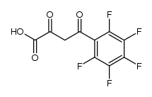 pentafluorobenzoylpyruvic acid Structure