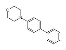 4-(4-phenylphenyl)morpholine结构式
