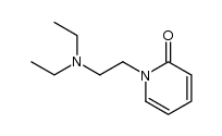 1-(2-diethylamino-ethyl)-1H-pyridin-2-one Structure