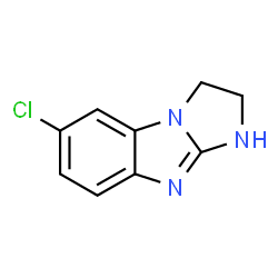 1H-Imidazo[1,2-a]benzimidazole,6-chloro-2,3-dihydro-(9CI) Structure