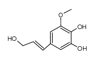 5-hydroxyconiferyl alcohol Structure