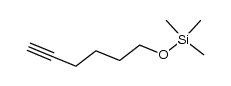 hex-5-ynyloxy-trimethyl-silane结构式